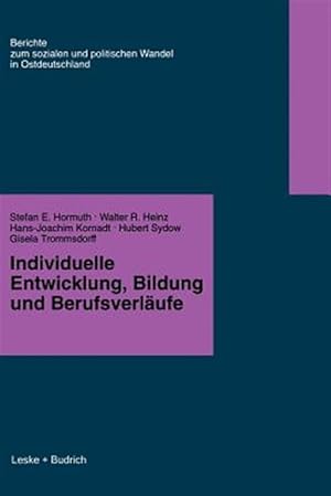 Seller image for Individuelle Entwicklung, Bildung Und Berufsverfufe -Language: german for sale by GreatBookPrices