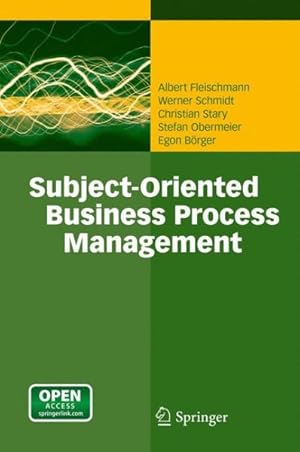 Seller image for Subject-oriented Business Process Management for sale by GreatBookPrices