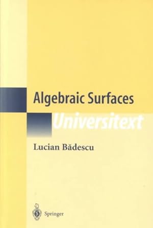 Bild des Verkufers fr Algebraic Surfaces zum Verkauf von GreatBookPrices