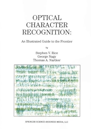 Bild des Verkufers fr Optical Character Recognition : An Illustrated Guide to the Frontier zum Verkauf von GreatBookPrices