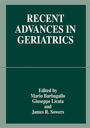 Seller image for Recent Advances in Geriatrics for sale by GreatBookPrices