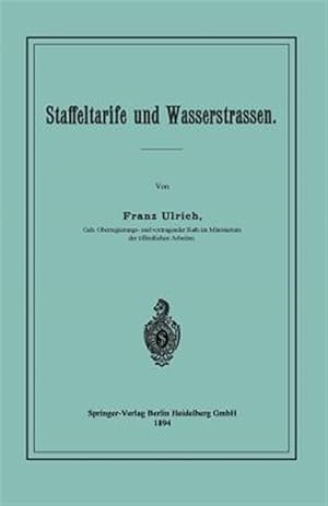 Seller image for Staffeltarife Und Wasserstrassen -Language: german for sale by GreatBookPrices