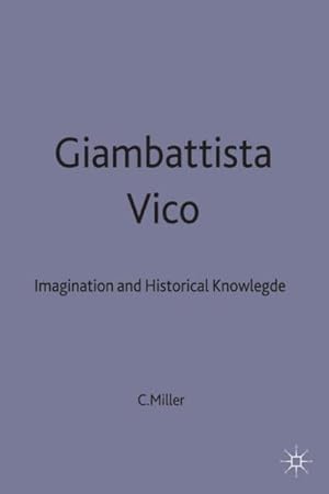 Seller image for Giambattista Vico : Imagination and Historical Knowledge for sale by GreatBookPrices