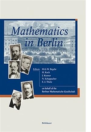 Bild des Verkufers fr Mathematics in Berlin zum Verkauf von GreatBookPrices