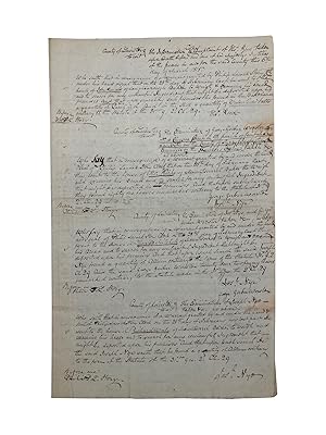 Manuscript Copy of Complaints Made Against Bakers in Leicestershire