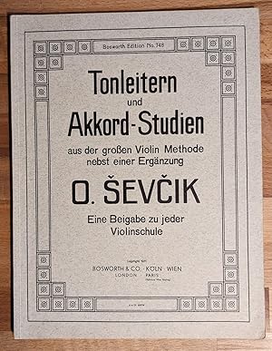 Tonleitern und Akkord-Studien aus der grossen Violin Methode, nebst einer Ergänzung. Eine Beigabe...