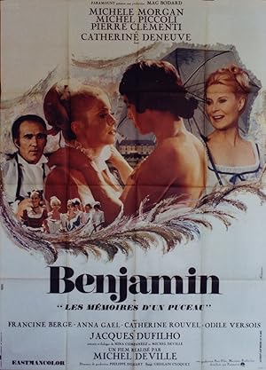 "BENJAMIN" ou "LES MÉMOIRES D'UN PUCEAU" Réalisé par Michel DEVILLE en 1968 avec Michele MORGAN, ...
