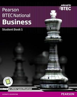 Seller image for BTEC Nationals Business Student Book 1 + Activebook: For the 2016 specifications (BTEC Nationals Business 2016) for sale by WeBuyBooks