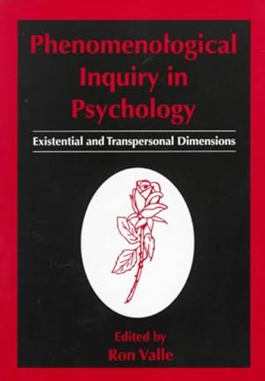 Seller image for Phenomenological Inquiry in Psychology : Existential and Transpersonal Dimensions for sale by GreatBookPrices