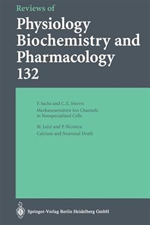 Imagen del vendedor de Reviews of Physiology Biochemistry and Pharmacology a la venta por GreatBookPrices