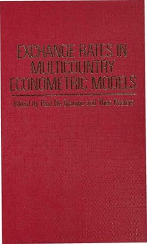 Seller image for Exchange Rates in Multicountry Econometric Models for sale by GreatBookPrices