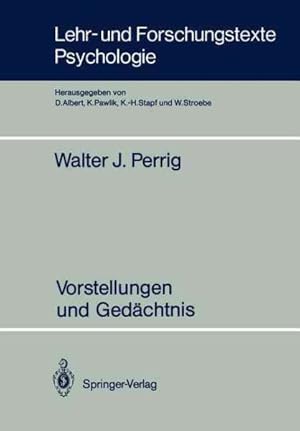 Immagine del venditore per Vorstellungen Und Gedachtnis -Language: German venduto da GreatBookPrices