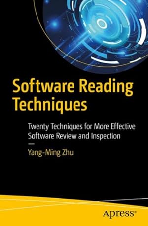 Seller image for Software Reading Techniques : Twenty Techniques for More Effective Software Review and Inspection for sale by GreatBookPrices