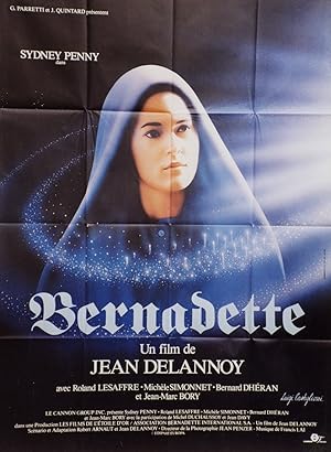 "BERNADETTE" Réalisé par Jean DELANNOY en 1988 avec Sydney PENNY / Affiche française originale / ...