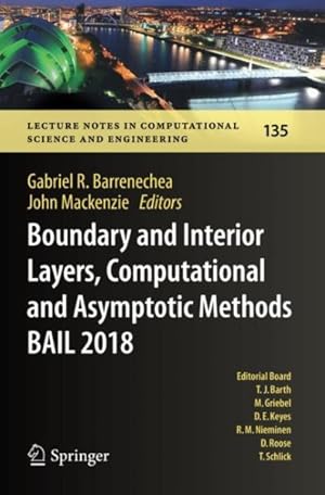 Immagine del venditore per Boundary and Interior Layers, Computational and Asymptotic Methods Bail 2018 venduto da GreatBookPrices