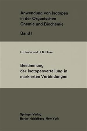 Seller image for Bestimmung Der Isotopenverteilung in Markierten Verbindungen -Language: german for sale by GreatBookPrices