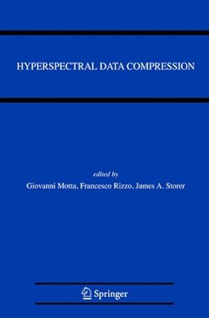Image du vendeur pour Hyperspectral Data Compression mis en vente par GreatBookPrices