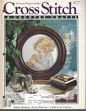 Image du vendeur pour Cross Stitch and Country Crafts, May/ June 89 mis en vente par Vada's Book Store