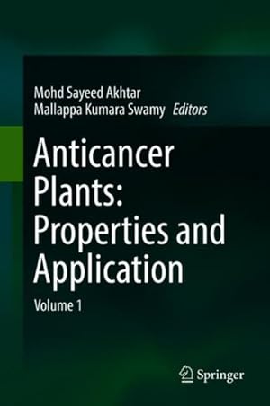 Seller image for Anticancer Plants : Properties and Application for sale by GreatBookPrices