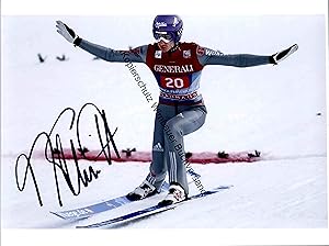 Original Autogramm Martin Schmitt Skispringen /// Autogramm Autograph signiert signed signee