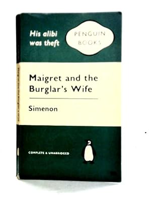 Image du vendeur pour Maigret and the Burglar's Wife (Penguin 1362) mis en vente par World of Rare Books