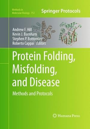 Seller image for Protein Folding, Misfolding, and Disease : Methods and Protocols for sale by GreatBookPrices