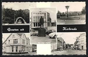 Ansichtskarte Kerkrade, Tunnel, Hertenpark, Postkantoor, Hoofdstraat