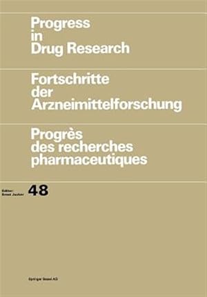Imagen del vendedor de Progress in Drug Research / Fortschritte Der Arzneimittelforschung / Progrs Des Recherches Pharmaceutiques a la venta por GreatBookPrices