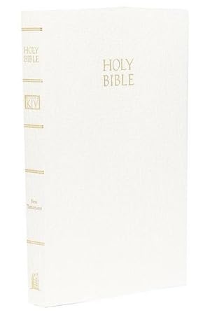 Seller image for KJV, Vest Pocket New Testament, Leathersoft, White, Red Letter: Holy Bible, King James Version for sale by AHA-BUCH