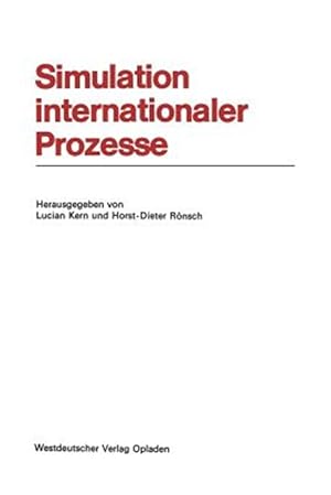 Seller image for Simulation Internationaler Prozesse -Language: german for sale by GreatBookPrices
