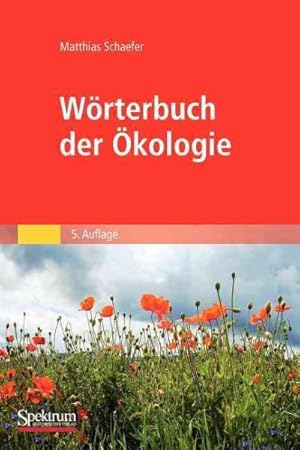 Seller image for Worterbuch Der Okologie -Language: German for sale by GreatBookPrices