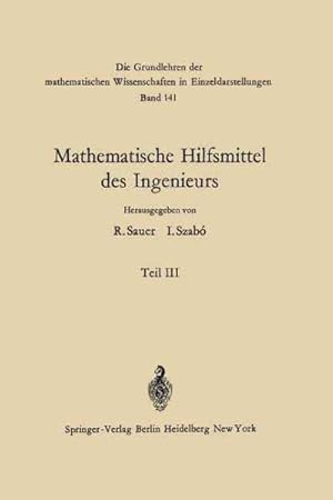 Seller image for Mathematische Hilfsmittel Des Ingenieurs -Language: German for sale by GreatBookPrices