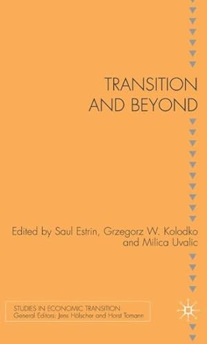 Image du vendeur pour Transition and Beyond : Essays in Honor of Mario Nuti mis en vente par GreatBookPrices