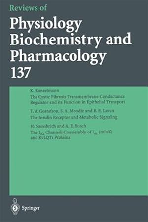 Imagen del vendedor de Reviews of Physiology, Biochemistry and Pharmacology a la venta por GreatBookPrices