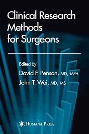 Seller image for Clinical Research Methods For Surgeons for sale by GreatBookPrices