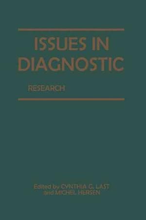 Seller image for Issues in Diagnostic Research for sale by GreatBookPrices