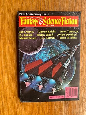 Image du vendeur pour Fantasy and Science Fiction October 1982 mis en vente par Scene of the Crime, ABAC, IOBA