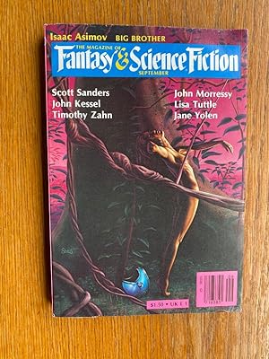 Bild des Verkufers fr Fantasy and Science Fiction September 1982 zum Verkauf von Scene of the Crime, ABAC, IOBA