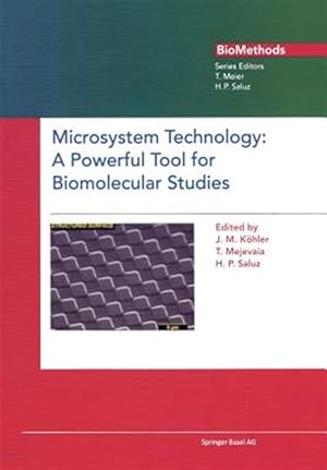 Bild des Verkufers fr Microsystem Technology : A Powerful Tool for Biomolecular Studies zum Verkauf von GreatBookPrices