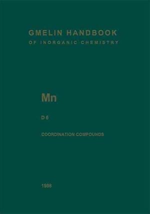 Seller image for Mn Manganese : Coordination Compounds 6 for sale by GreatBookPrices