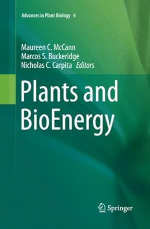 Imagen del vendedor de Plants and Bioenergy a la venta por GreatBookPrices