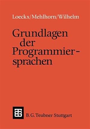 Seller image for Grundlagen Der Programmiersprachen -Language: german for sale by GreatBookPrices