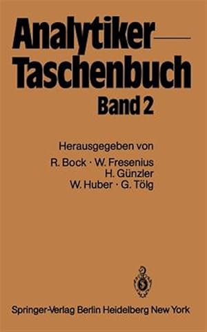 Seller image for Analytiker-taschenbuch -Language: german for sale by GreatBookPrices