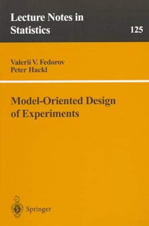Bild des Verkufers fr Model-Oriented Design of Experiments zum Verkauf von GreatBookPrices