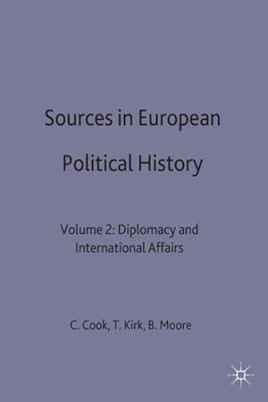 Seller image for Sources in European Political History : Diplomacy and International Affairs for sale by GreatBookPrices