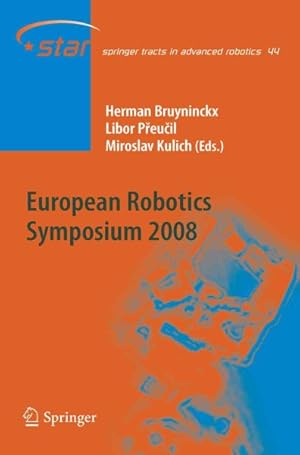 Image du vendeur pour European Robotics Symposium 2008 mis en vente par GreatBookPrices