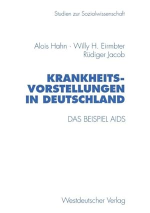 Seller image for Krankheitsvorstellungen in Deutschland : Das Beispiel AIDS -Language: German for sale by GreatBookPrices