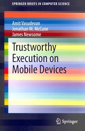 Immagine del venditore per Trustworthy Execution on Mobile Devices venduto da GreatBookPrices