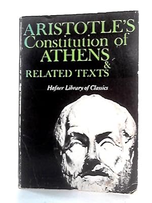 Image du vendeur pour Aristotle's Constitution of Athens and Related Texts mis en vente par World of Rare Books