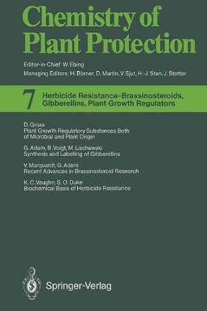 Seller image for Herbicide Resistance - Brassinosteroids, Gibberellins, Plant Growth Regulators for sale by GreatBookPrices
